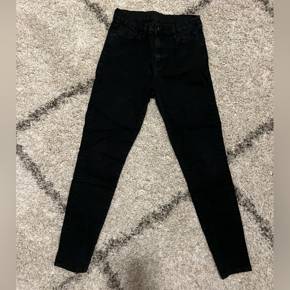 Black BGD Straight Twig High Rise Jeans Size 29